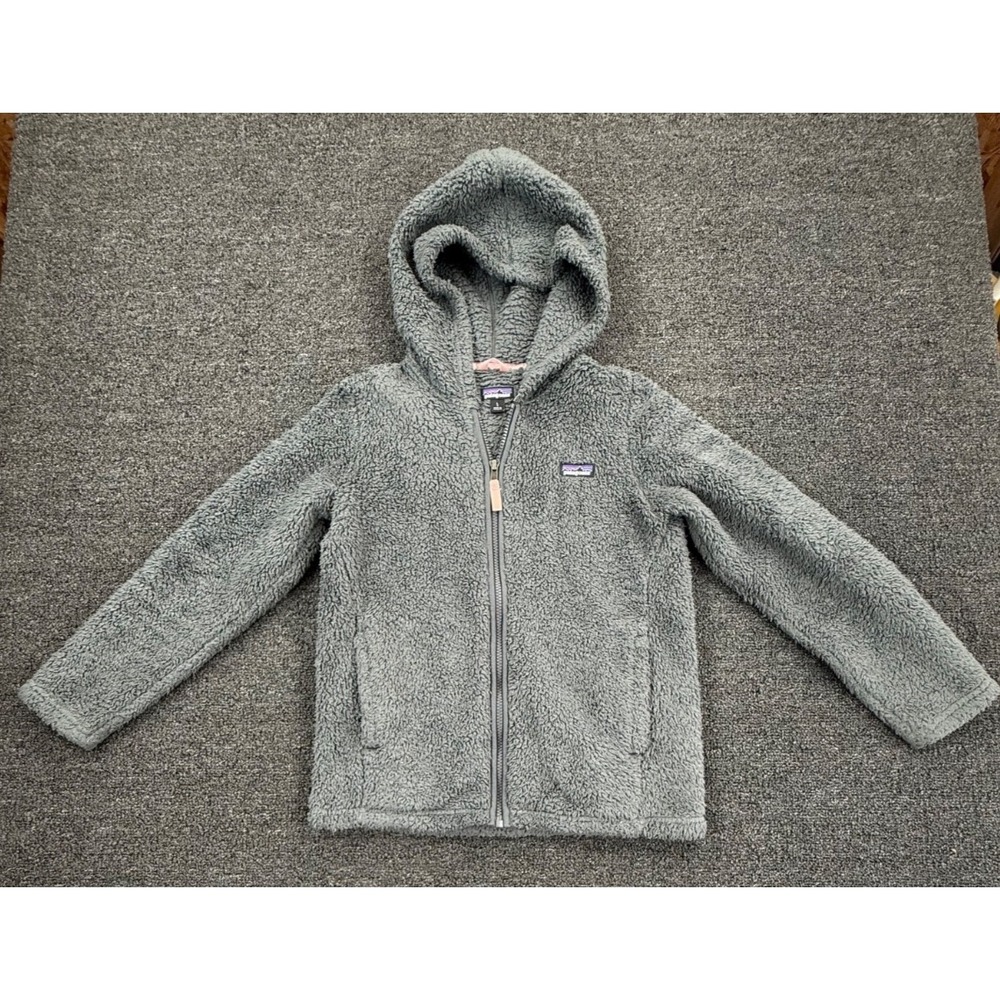 Patagonia Girls' Los Gatos Hoody Gray Large 12